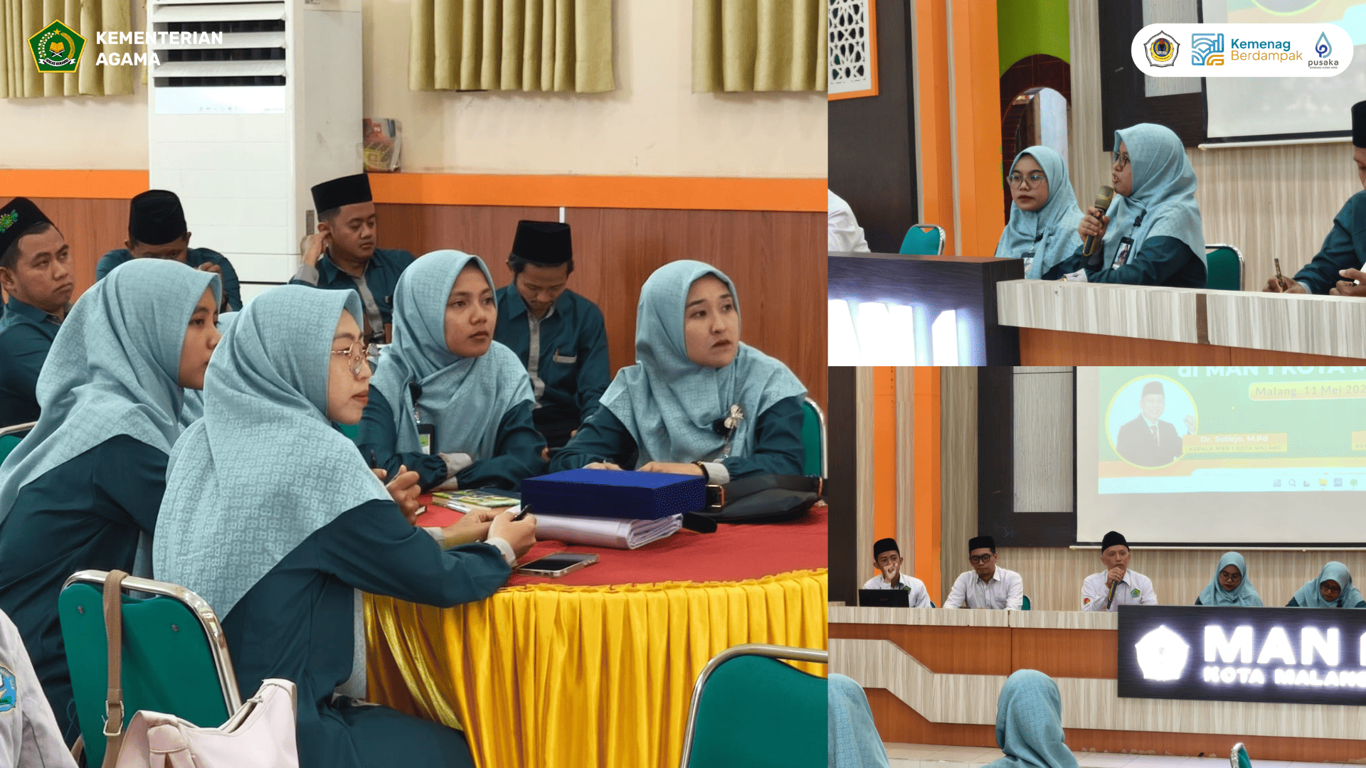 MAN 1 Kota Malang Terima Kunjungan Studi Tiru MA Nurul Ulum Bondowoso