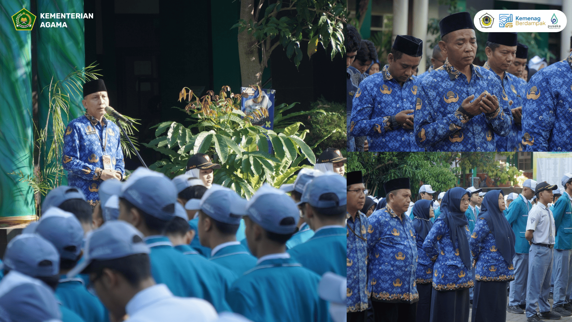 Apel Harkitnas, MAN 1 Kota Malang Teguhkan Semangat Gotong Royong Menuju Indonesia Kuat