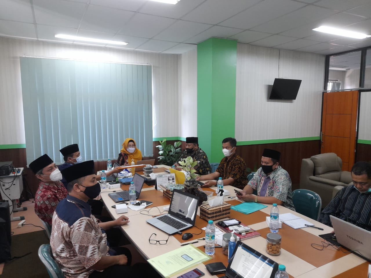 PENGAWAS MADRASAH LAKUKAN SUPERVISI MANAJERIAL  DI MAN 1 KOTA MALANG 2