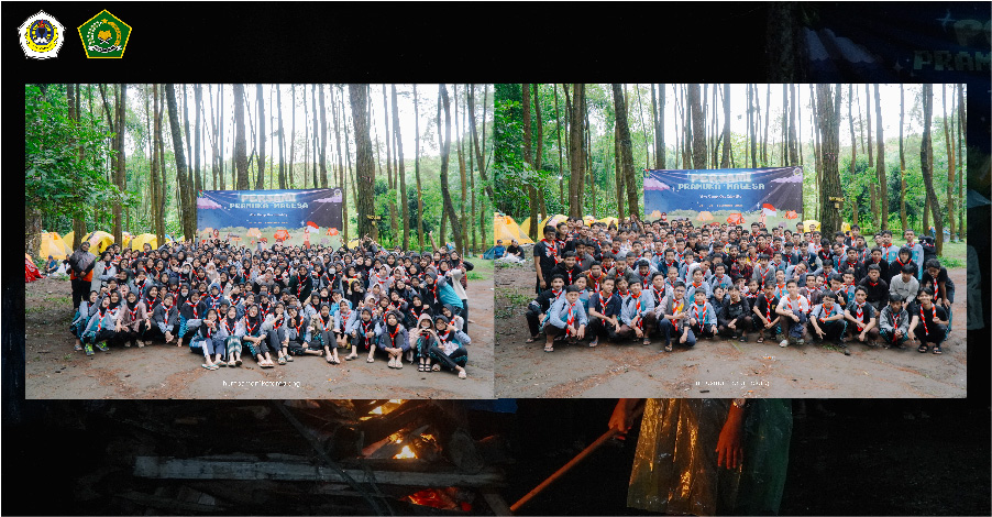 Pramuka MAN 1 Kota Malang menggelar Persami dengan tema "One Camp, One Identity"